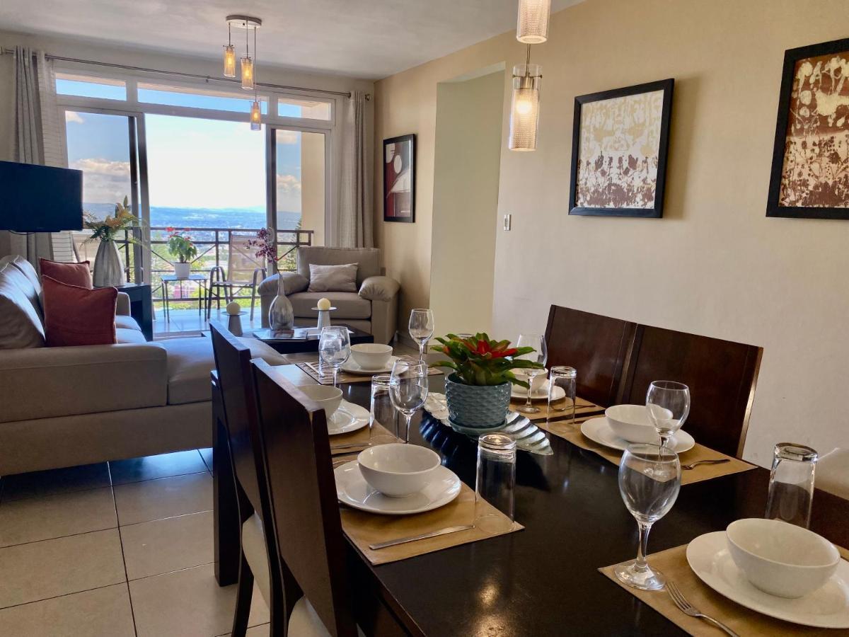 Beautiful Apartment, Terrace With Incredible View, 3 Bdr, Escalon, Exclusive, Secure San Salvador Dış mekan fotoğraf